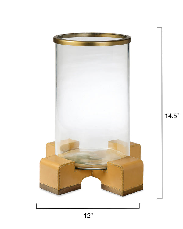 Vector Leather and Glass Hurricane, Cashew