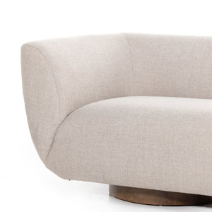 Sabine Sofa In 87" In Gibson Taupe