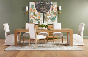 Levi Slipcover Dining Chair, Set of 2
