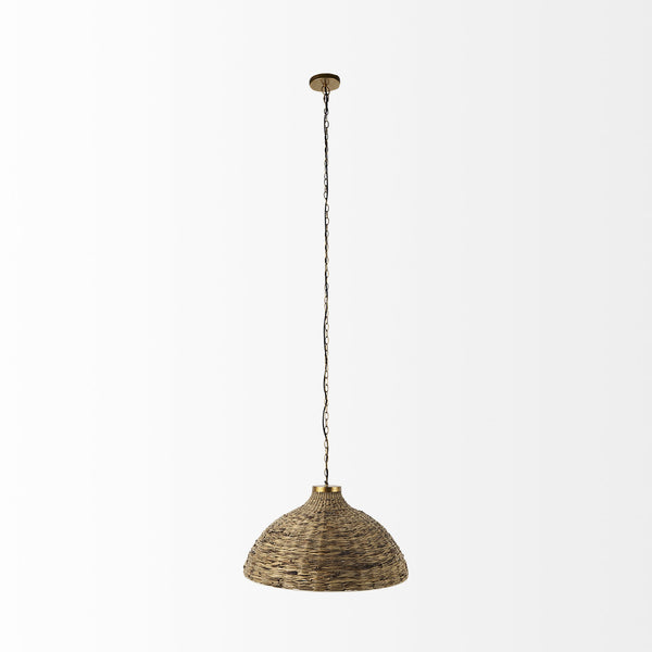 Campanile 30.0 L x 30.0 W x 16.0 H Brown Half Domed Chandelier
