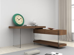 Tayla Desk White High Gloss