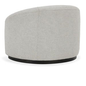 Beverly Upholstered Swivel Chair - Coastal Breeze