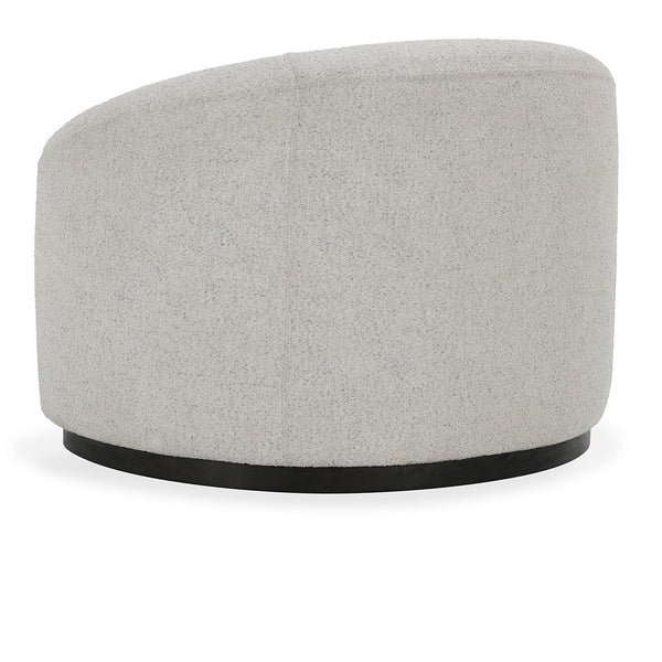 Beverly Upholstered Swivel Chair - Coastal Breeze