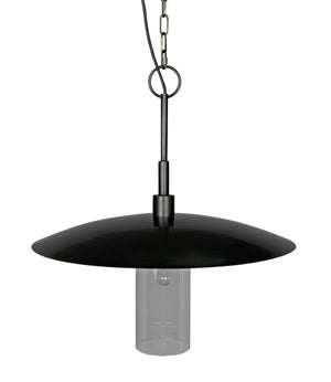 Anton Pendant, Metal with Aged Brass Finish