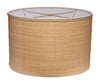 Drum Raffia Shade, Medium