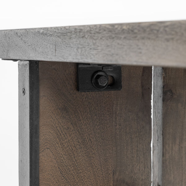 Ledger I 70L x 17W Brown Live-Edge Wooden Dining Bench