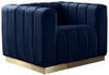 Francis Chair In Navy Velvet