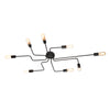 Milo Flush mount lamp - black