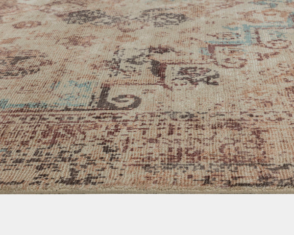ZAGORA LOOM-KNOTTED RUG - RUST - 10' X 14'