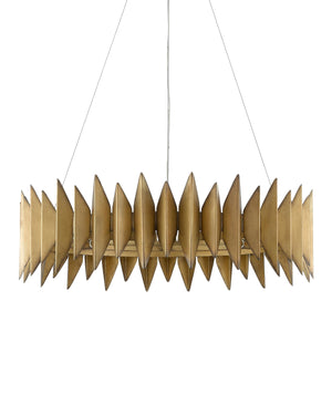 Potter Chandelier In Aurora Antique