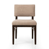 Carlo Dining Chair In Alcala Fawn And Dark Oak And Dark Oak Veneer