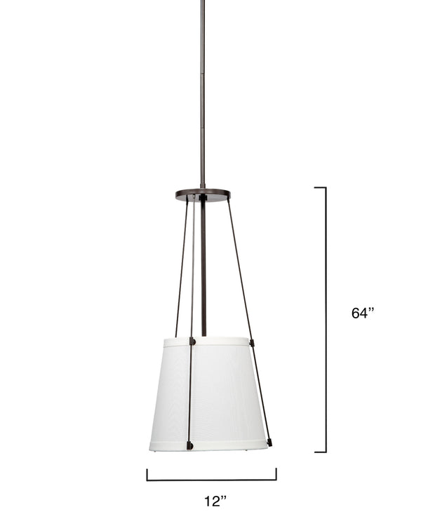  California Metal 1-Light Pendant, Bronze