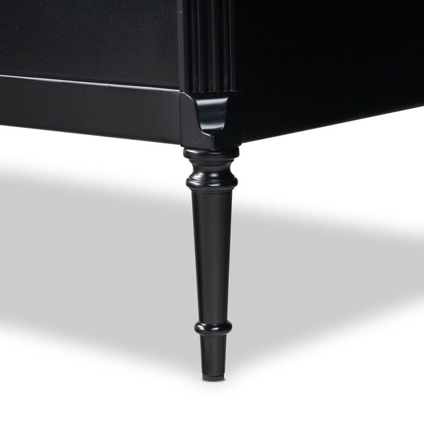 Lendon 6 Drawer Dresser in Black