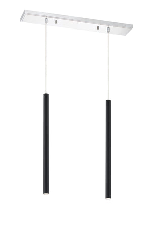 Forest 2 Light Island/Billiard in Chrome Finish