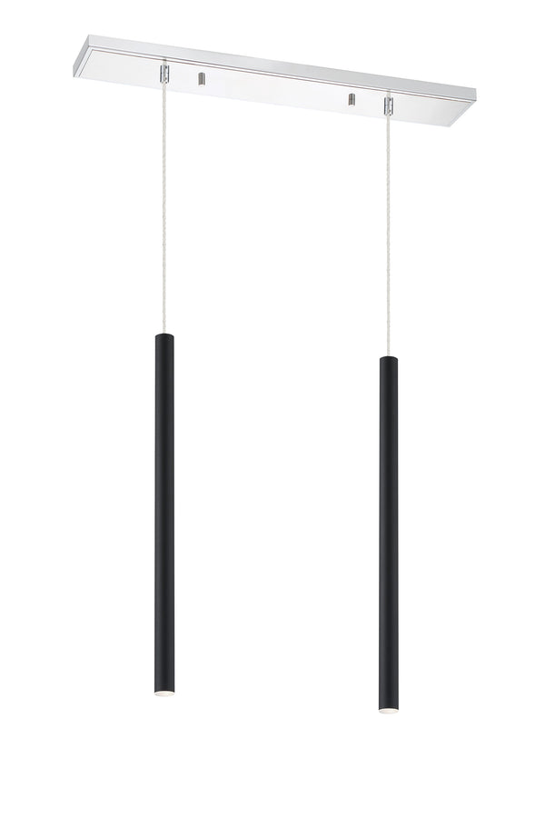 Forest 2 Light Island/Billiard in Chrome Finish