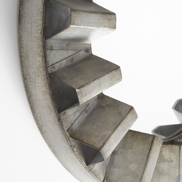 Argos Mirror in Galvanized