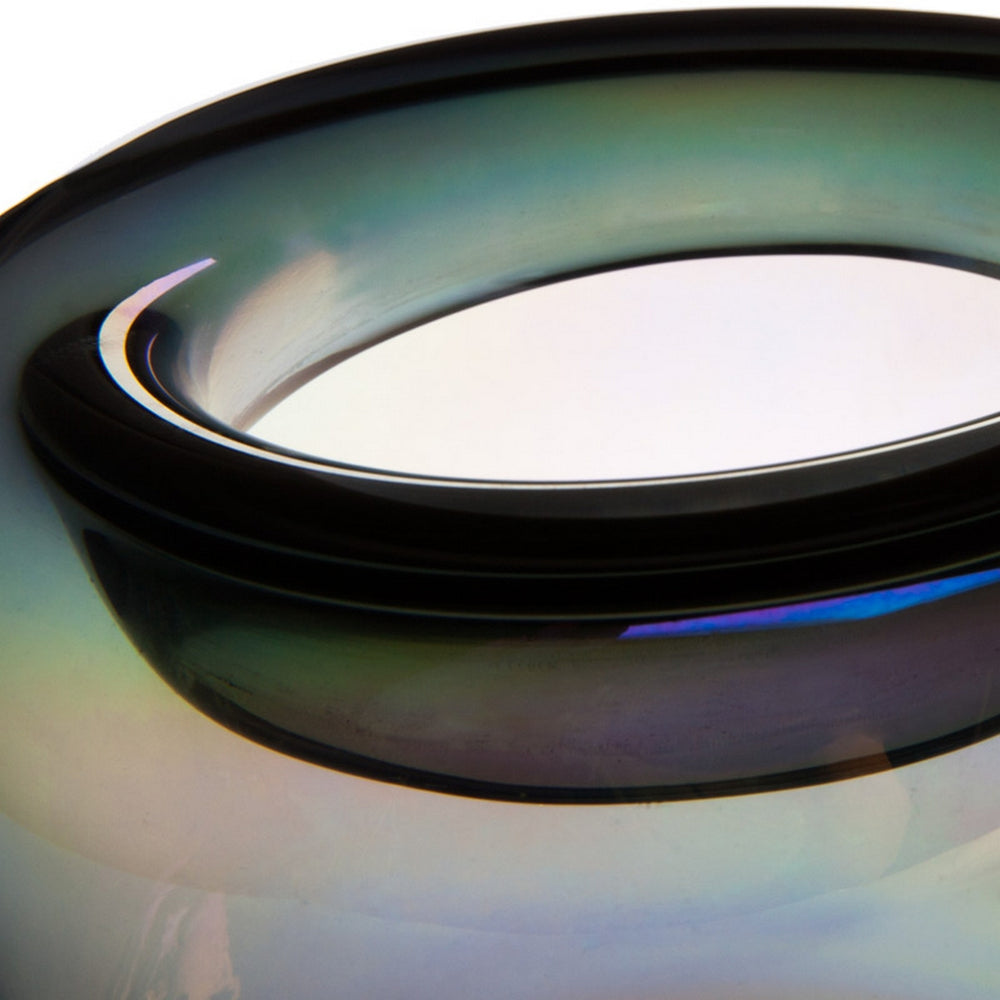 Glass Organic Opal Vase