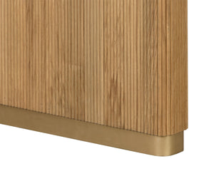 KALLA DINING TABLE - RECTANGULAR - RUSTIC OAK - 96"