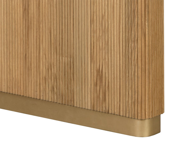 KALLA DINING TABLE - RECTANGULAR - RUSTIC OAK - 96"