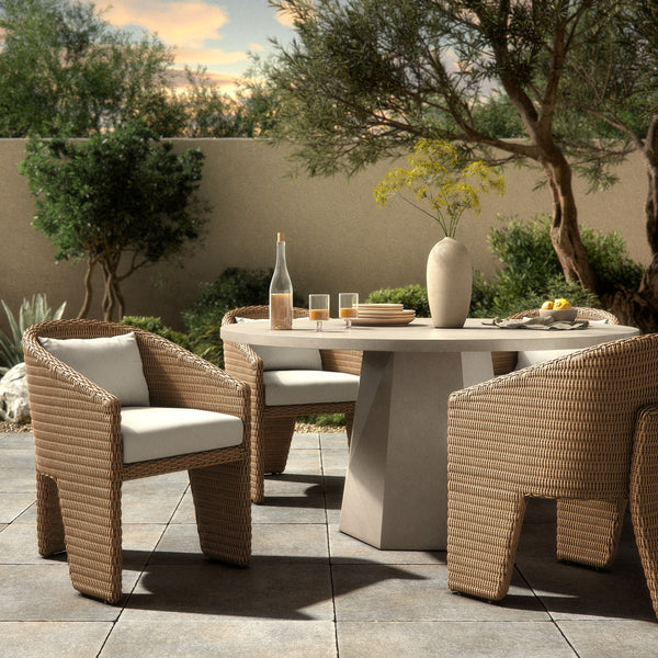 Fae Outdoor Dining Chair in Natural