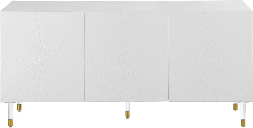 Darryl Sideboard/Buffet In White Lacquer