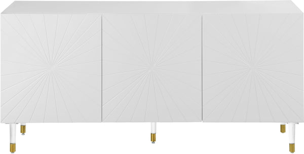 Darryl Sideboard/Buffet In White Lacquer