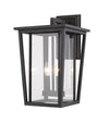 Seoul 2 Light Outdoor Wall Sconce in Oil Rubbed Bronze Finish