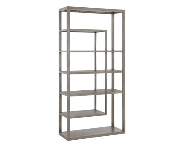 KENZIE BOOKCASE - GREY