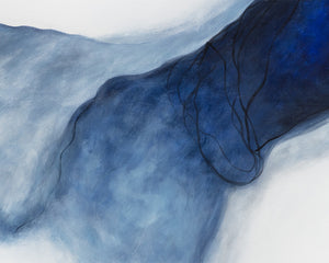COOL EMBRACE - 60" X 40" - GOLD FLOATER FRAME
