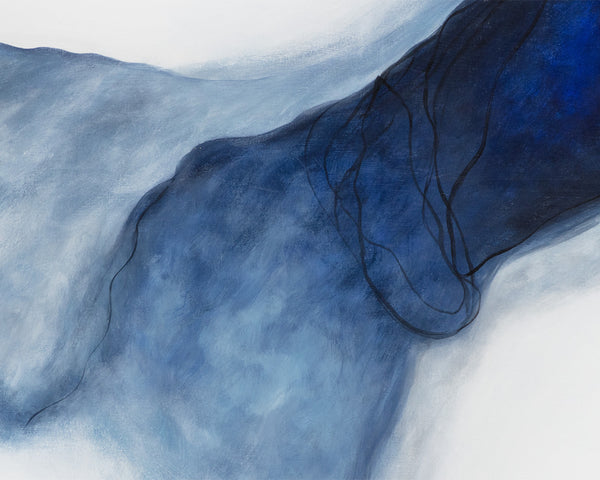 COOL EMBRACE - 60" X 40" - GOLD FLOATER FRAME