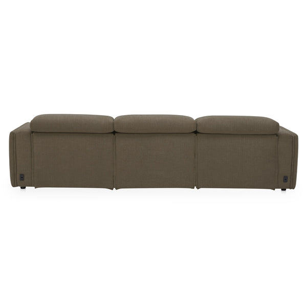 Moe's Wilder Power Recliner Sofa in Soft Taupe