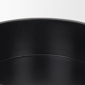 Kadara Black Solid Wood Decorative Bowl