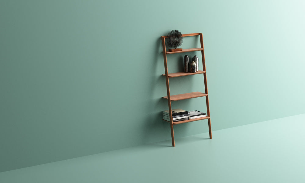 Caramelized Currant Leaning Shelf