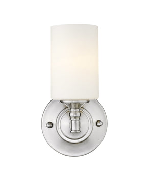 Cannondale 1 Light Wall Sconce in Brushed Nickel Finish