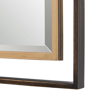 Carrizo Tall Bronze & Gold Mirror