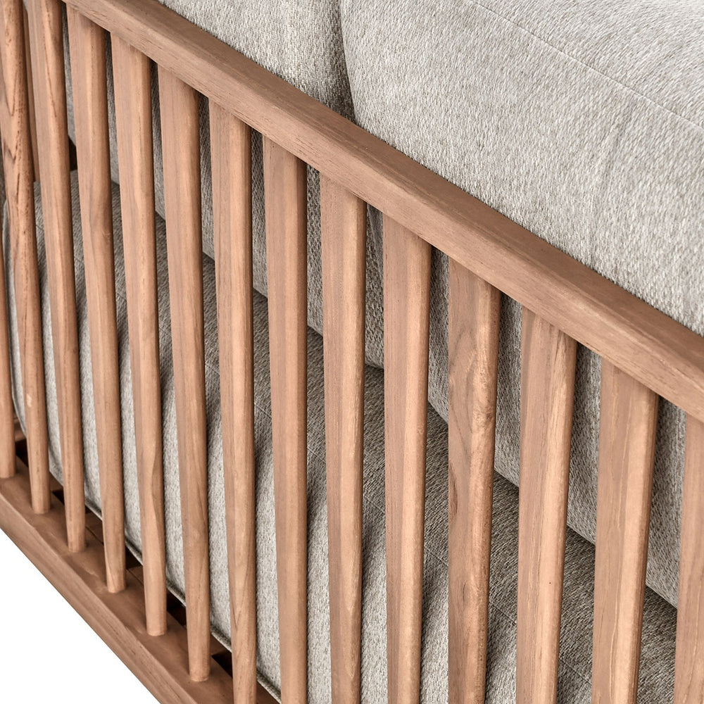 Classic Home Isla Outdoor Sectional - Teak Wood