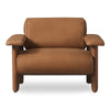 Moe's Marcello Lounge Chair in Tan Leather