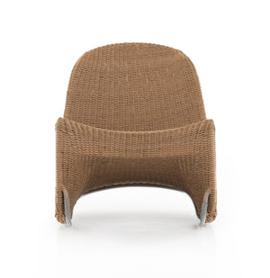 Portia Outdoor Rocking Chair In Natural