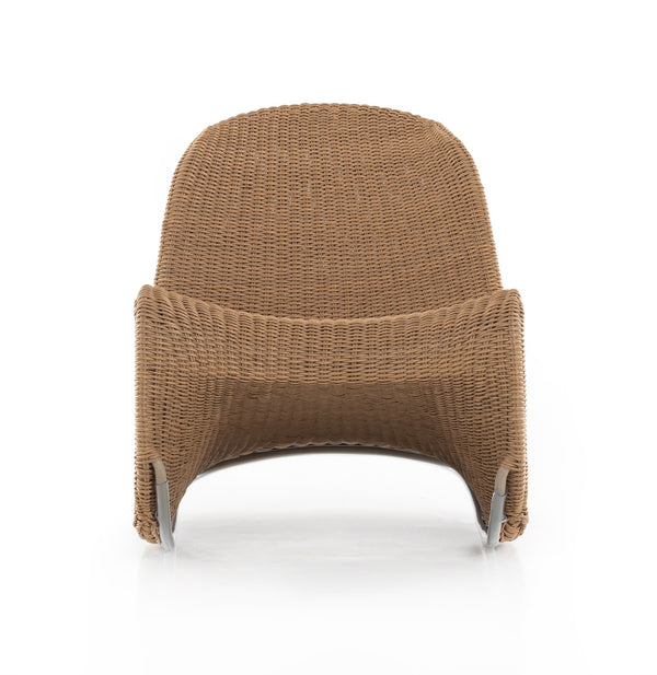 Portia Outdoor Rocking Chair In Natural