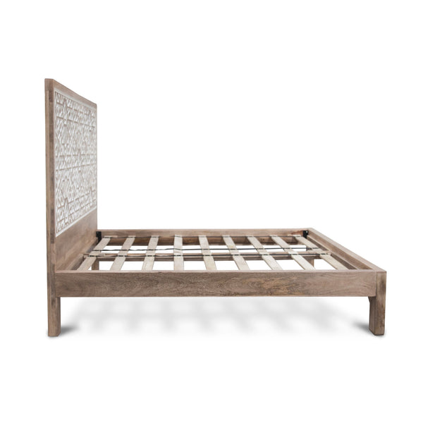 King Bed Carved