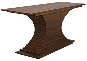Cambio Dark Walnut Console in Walnut and Veneer