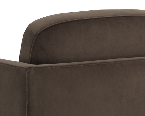 EVERTON ARMCHAIR - MEG DARK BROWN