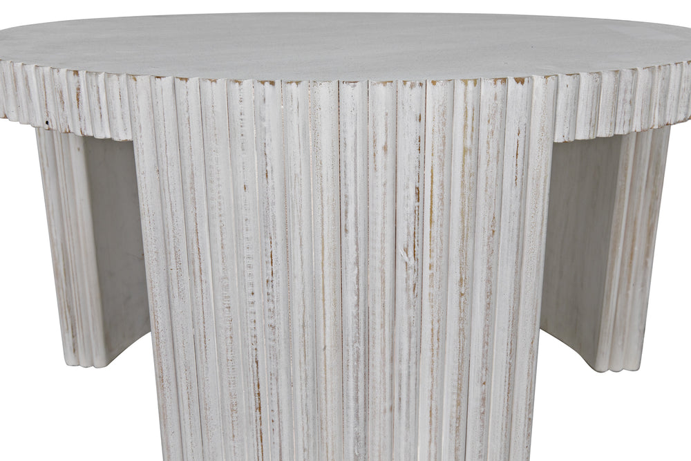 Jgor Side/Coffee Table, White Wash