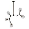 Organic JA14025VB Chandelier in Vintage Brass