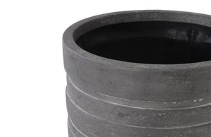 June Slim Planter, Raw Gray, Large