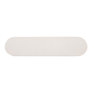Moe's Rocca Bench in Cream Finish