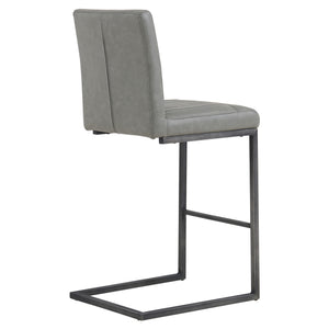 Ronan Counter Stool In Antique Graphite Gray