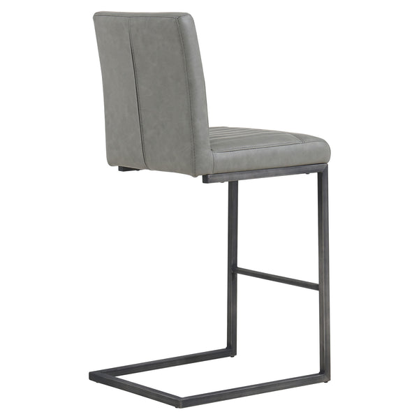Ronan Counter Stool In Antique Graphite Gray