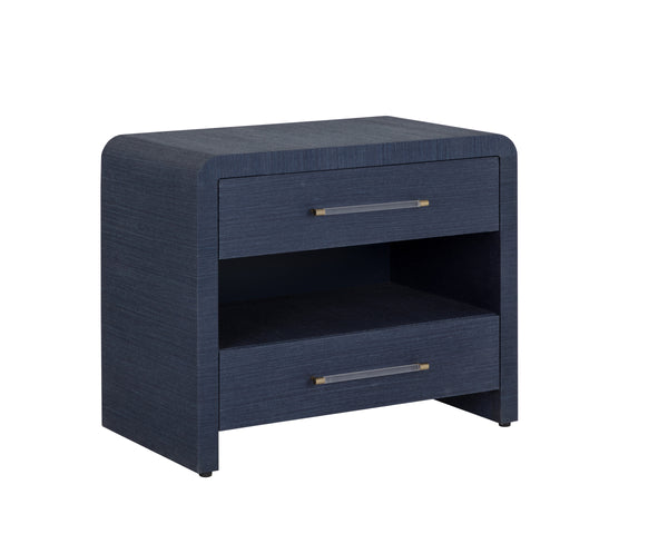 ATHERTON NIGHTSTAND - INDIGO