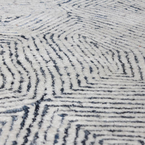 Maze HandTufted 8' X 10' Area Rug In Blue
